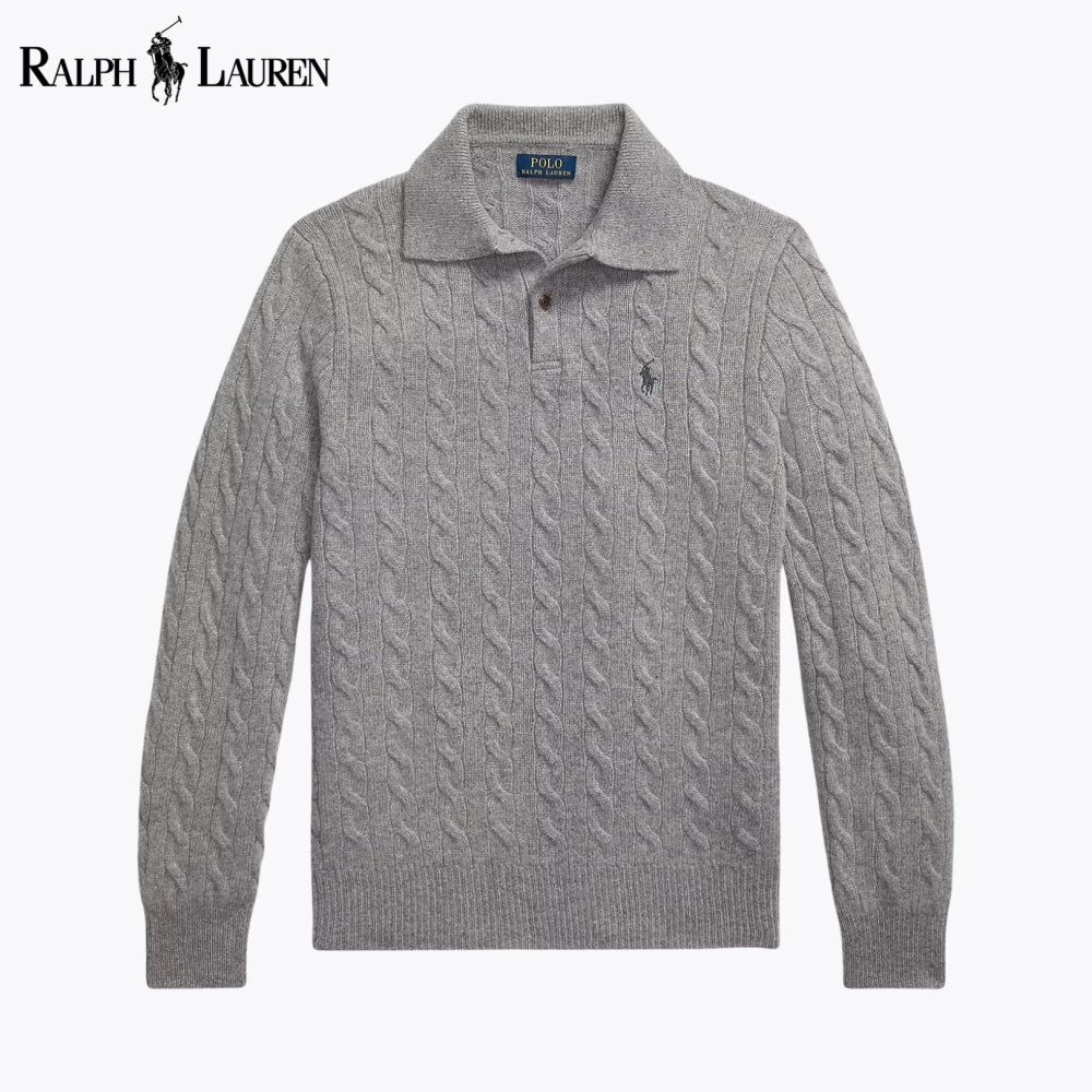 RL Wool–Cashmere Cable-Knit Jumper